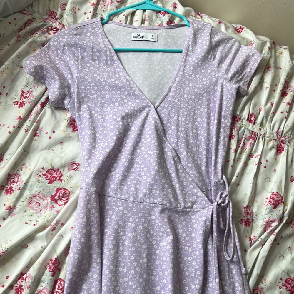 Hollister purple dress